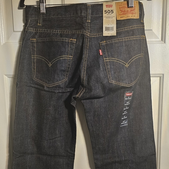 Levi's 505 regular size 16 boys jeans - Picture 8 of 8